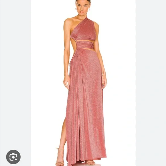 Bronx and Banco Jamilia Dress in Rust M